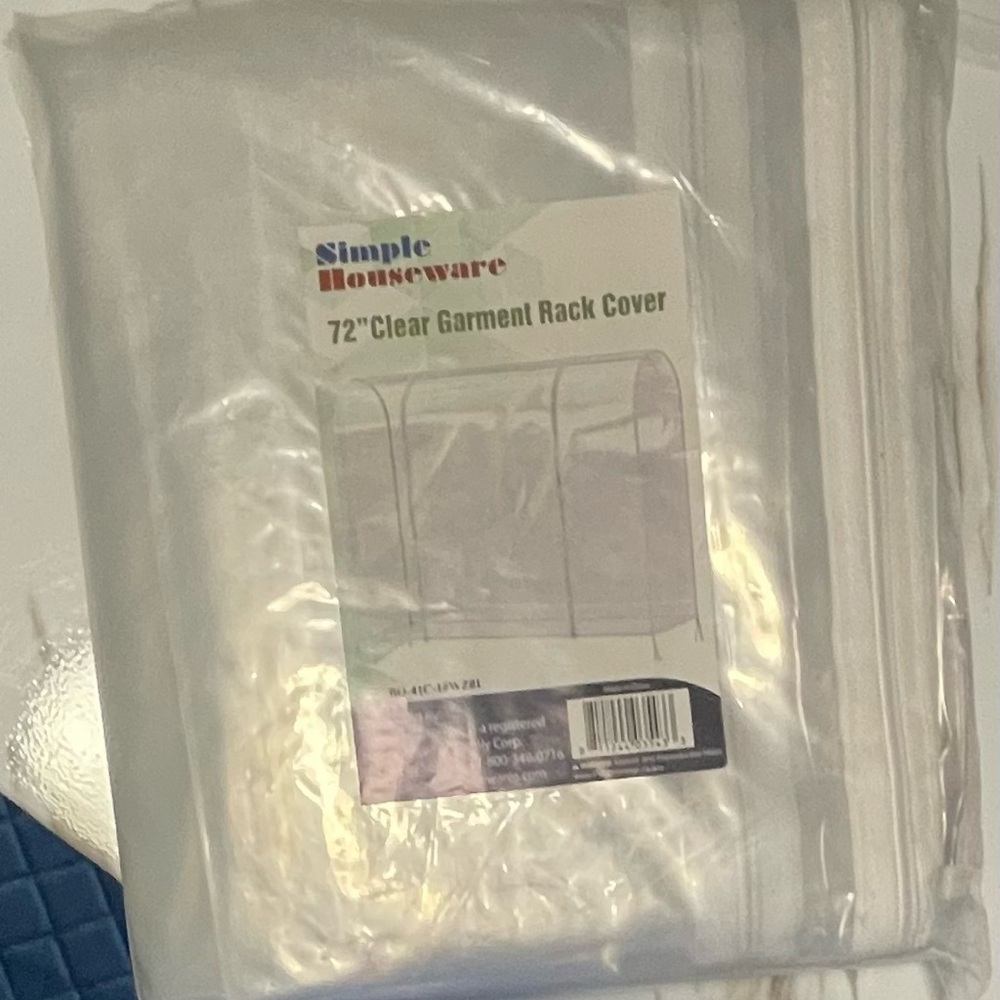 Clear Garment Bag with Wheels - Picture 8 of 8